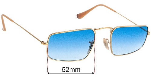 Ray-Ban RB3957 Julie 52mm Replacement Lenses